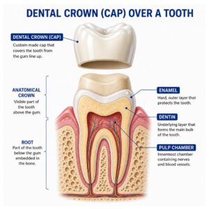 Is a Dental Crown Painful