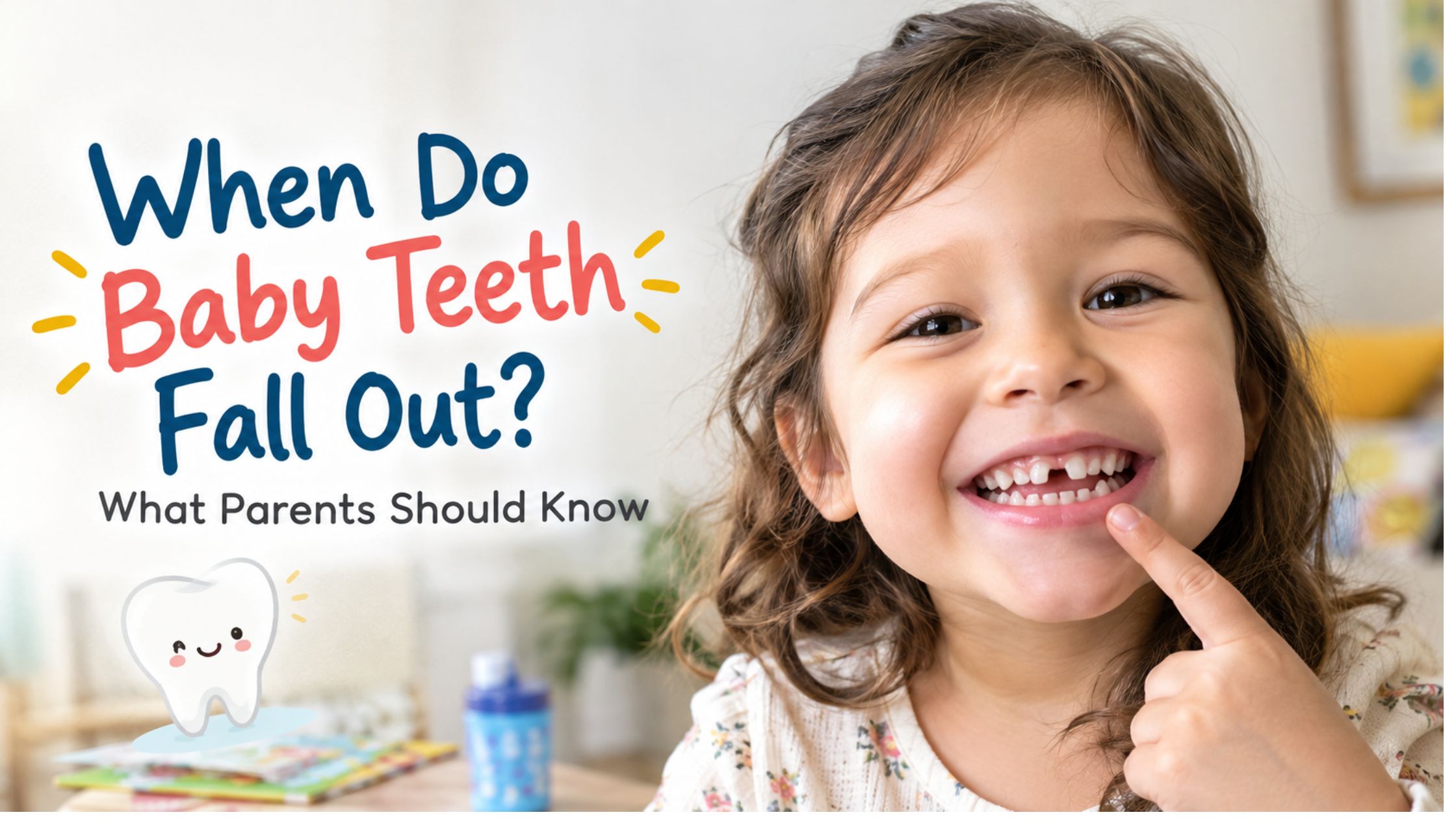 when do baby teeth fall out